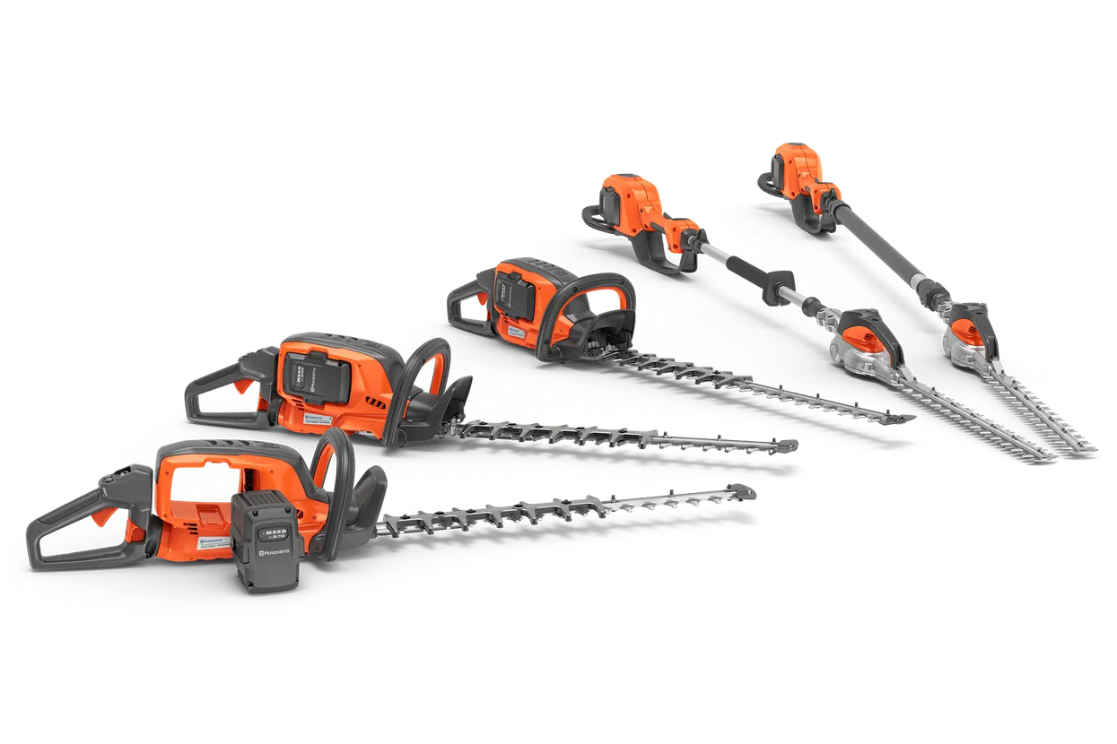 Husqvarna 520iHE3 40V Mid-Reach Articulating Hedge Trimmer — 22"